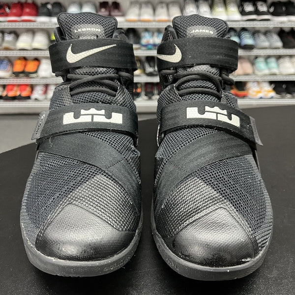 Nike Lebron Soldier IX Blackout Basketball Shoes 749417-001