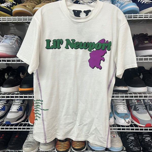 VLONE Lil' Newport Tシャツ　即決◎ Vlone Yams Day Lil Newport T-shirt White Men's - US