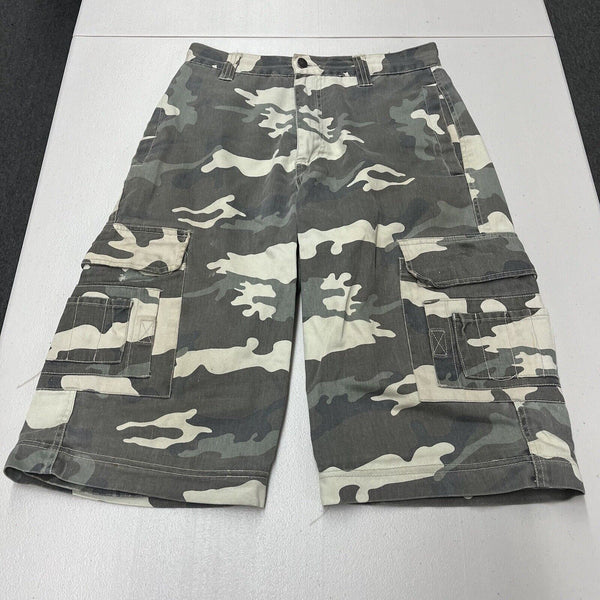 Vtg 2000s Y2K No Boundaries Men's Camo Relaxed Fit Carpenter