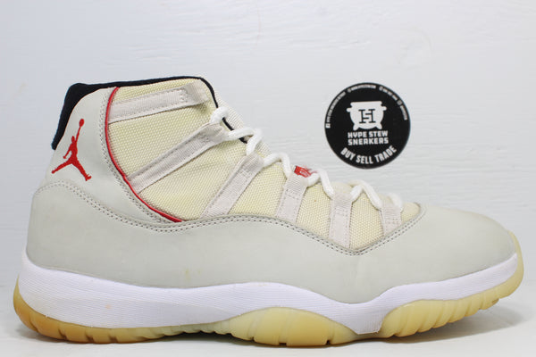 Nike Air Jordan 11 Platinum Tint Hype Stew Sneakers Detroit