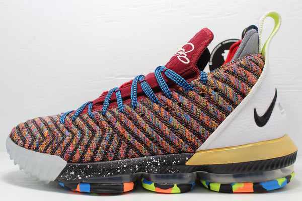Nike LeBron 16 What The Thru Hype Stew Sneakers Detroit