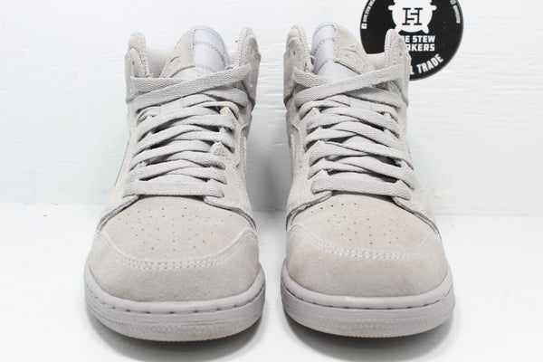 Nike Air Jordan High Grey Suede (GS) Hype Stew Sneakers Detroit