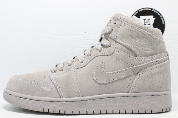 Nike Air Jordan High Grey Suede (GS) Hype Stew Sneakers Detroit
