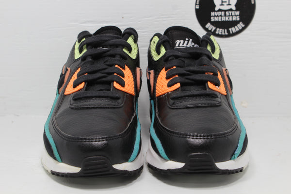 Korting fluweel Verslaving Nike Air Max 90 SE Black Multicolor (GS) | Hype Stew Sneakers Detroit