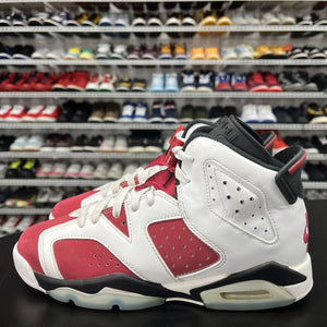 Nike Air Jordan 6 Retro (GS) Carmine 2021 384665-106 Youth Size 6Y