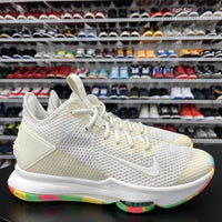 Nike LeBron Witness 4 White Multi Camo BV7427-102 Men's Size 9