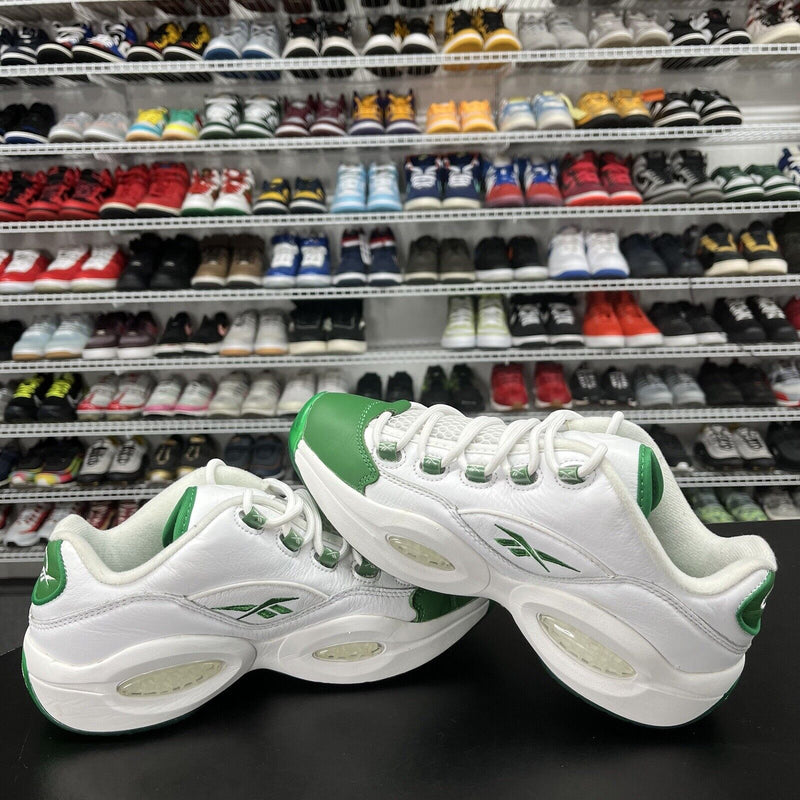 Reebok Question Low Green Toe GZ0367 Men's Size US 7.5