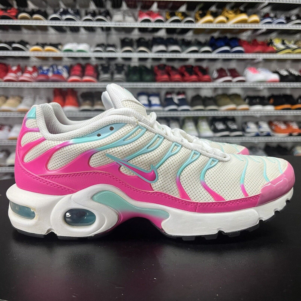 Nike Air Max Plus GS Sneakers Girls Tuned South Beach Size 7Y - Hype Stew Sneakers Detroit