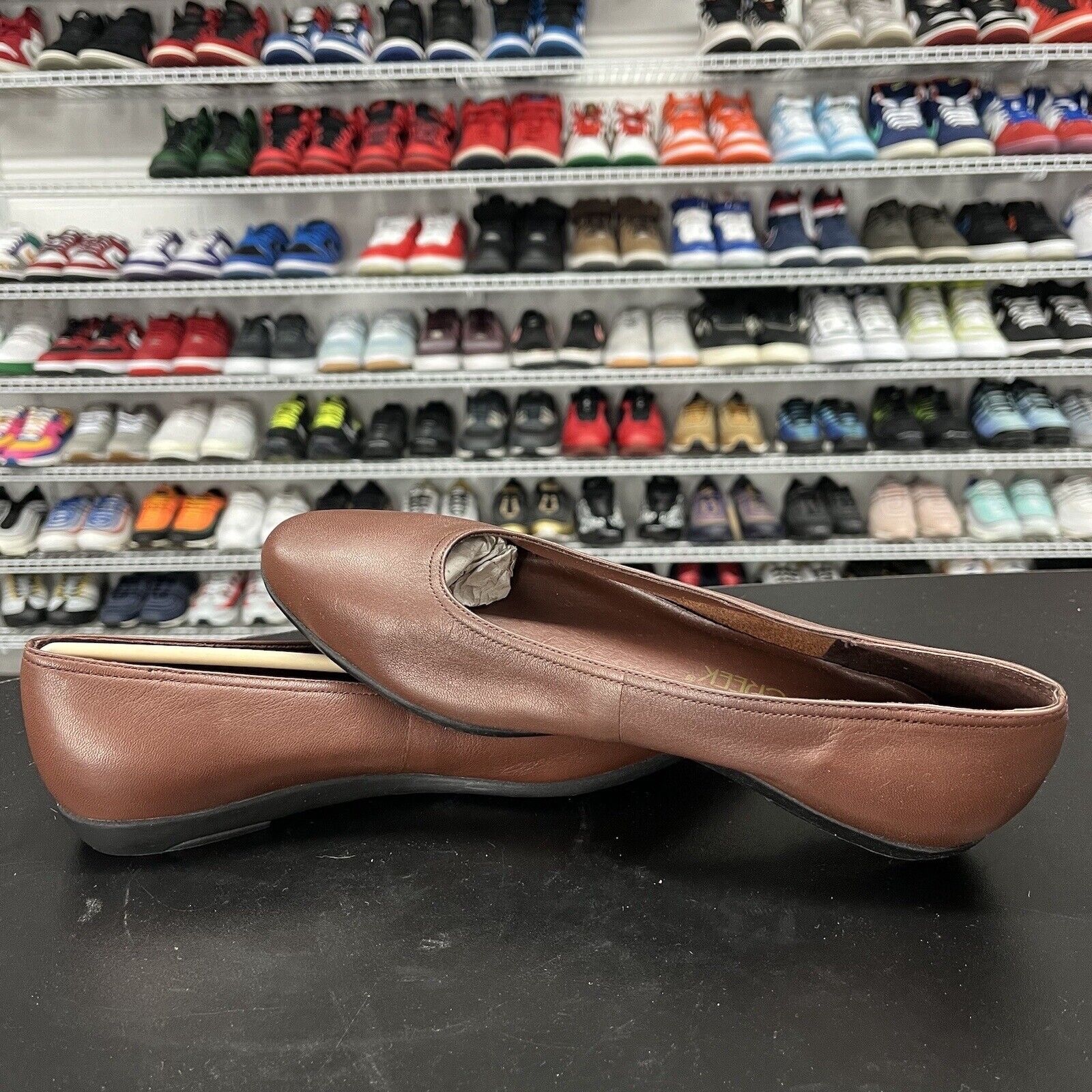 Cabin Creek Leather Upper Loafer Women's Chocolate Brown Shoe Size 7.5 M Cabin Creek Leather Upper Loafer Women's Chocolate Brown Shoe Size 7.5 M