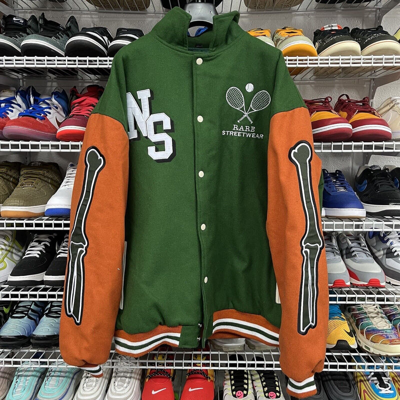 No Stylist Chicago Rare Streetwear No Stylist University Letterman Jacket 2XL - Hype Stew Sneakers Detroit