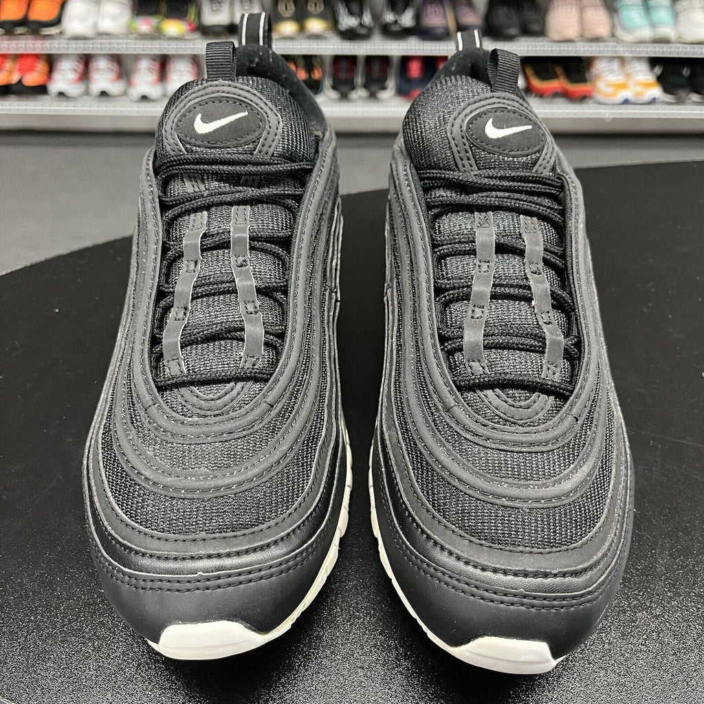 Nike Men's Air Max 97 Black White Athletic Running Shoes 921826-001 Size 9.5 - Hype Stew Sneakers Detroit