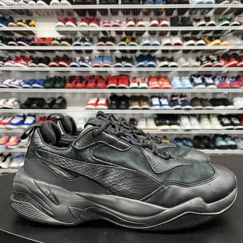 PUMA Thunder Desert Triple Black 2018 Shoe Sneaker 367997 04 Men's Size US 10.5