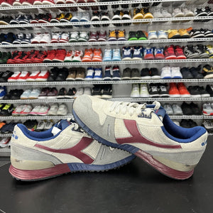 Diadora Titan Beige Red Sneakers Impact Control 501.170946-C2820 Men's Size US 9