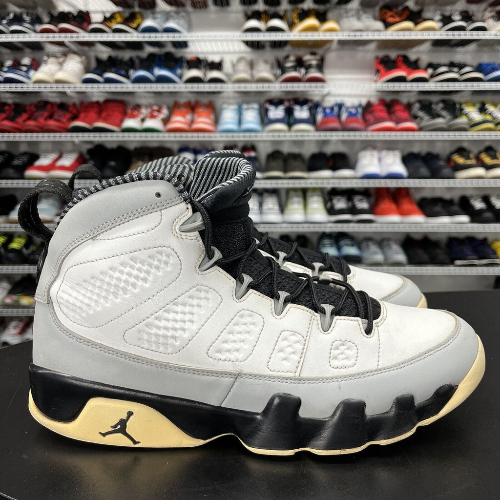 Nike Air Jordan 9 Retro Barons 2014 302370-106 Men's Size 10 - Hype Stew Sneakers Detroit