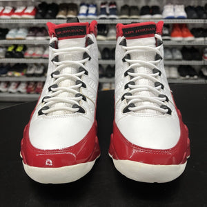 Nike Air Jordan 9 Retro White Gym Red 302370-160 Men's Size 8