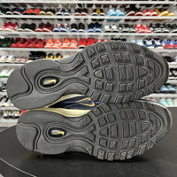 Nike Air Max 97 Midnight Navy Metallic Gold  921826-400 Men's Size 9.5 - Hype Stew Sneakers Detroit