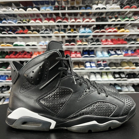 Nike Air Jordan 6 VI Retro Black Cat 2016 384664-020 Men's Size 10.5