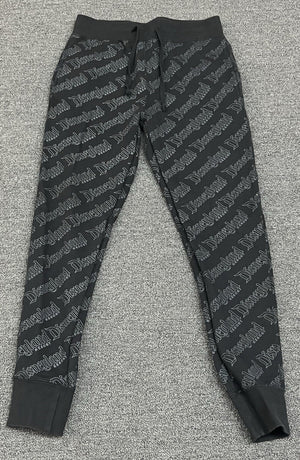 Disneyland Resort All Over Logo Lounge Sweatpants Joggers Size Small - Hype Stew Sneakers Detroit