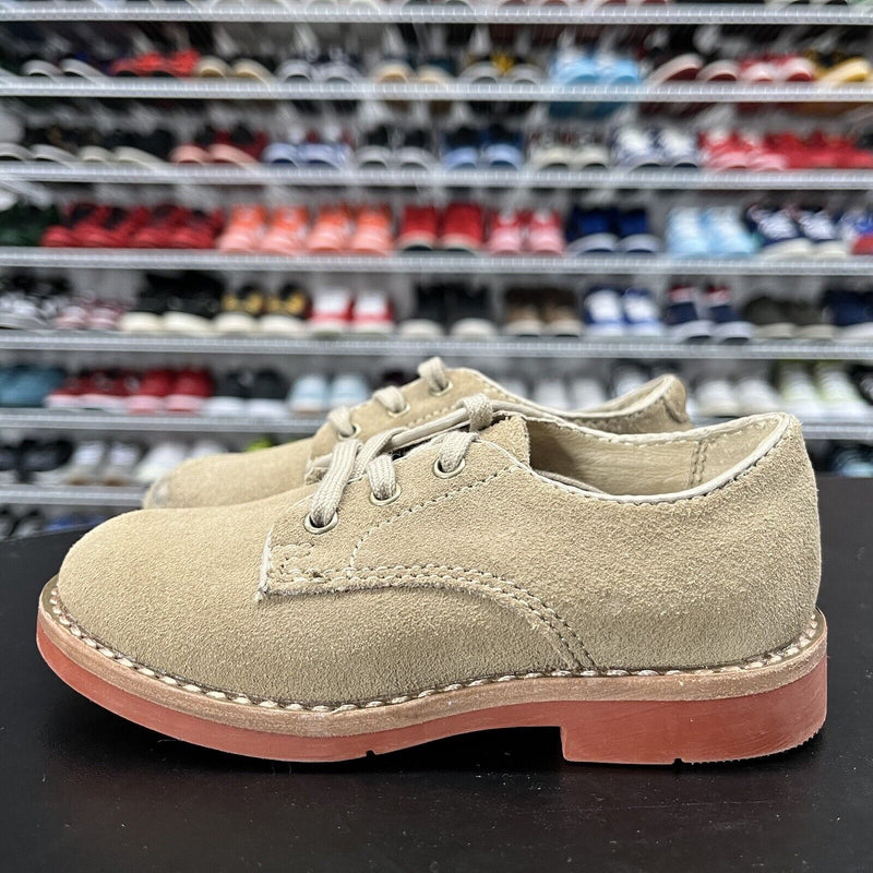 Sperry Top Sider Caspian Tan Suede Oxford Childrenƒ??s Dress Shoes Size 7.5 - Hype Stew Sneakers Detroit