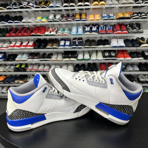 Nike Air Jordan 3 Retro 'Racer Blue' 2021 CT8532-145 Men's Size 13 No Insoles