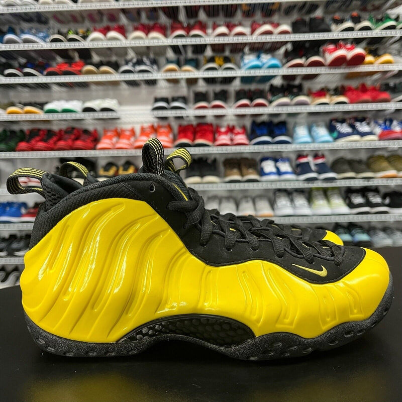 Nike Foamposite Pro Wu-Tang Yellow Black 314996-701 Men's Size 8.5 - Hype Stew Sneakers Detroit