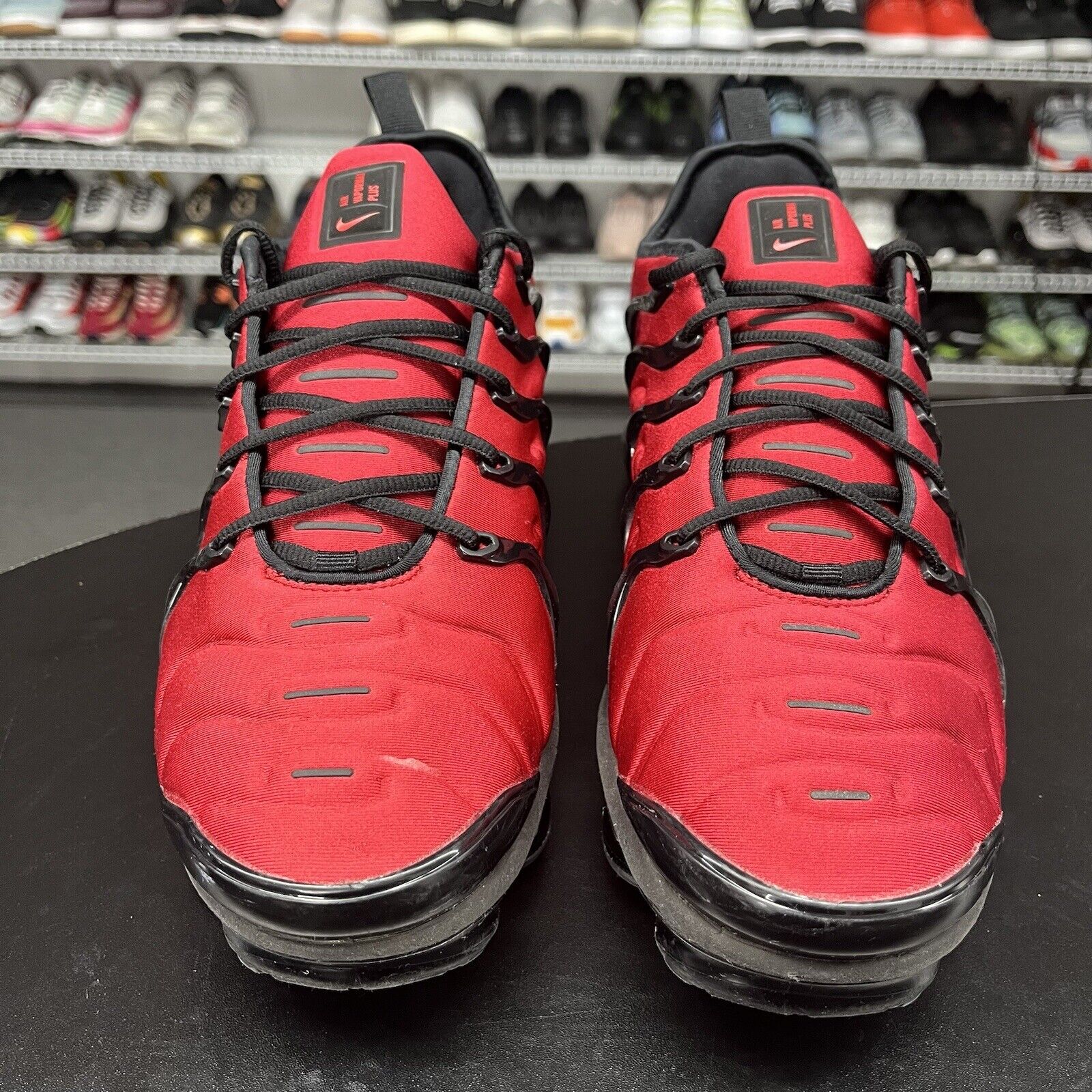 Nike Mens Nike Air Vapormax Plus University Red/black