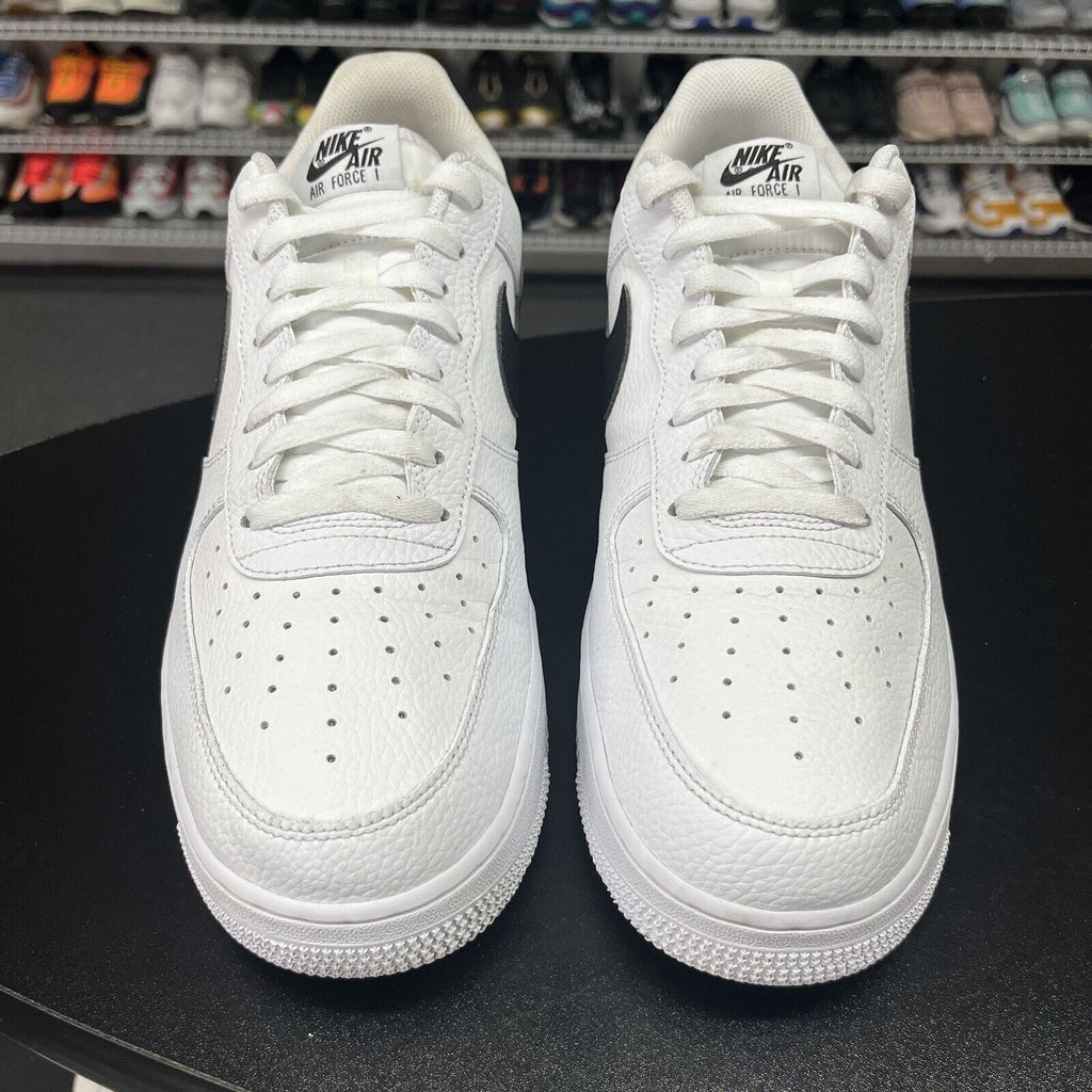 [CT2302-100] Nike Men's Air Force 1 '07 Shoes White And Black Sz 14 - Hype Stew Sneakers Detroit