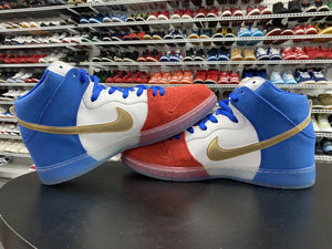 Nike SB Dunk High Tricolor (USA) Red White Blue 313171-674 Men's Size 12 - Hype Stew Sneakers Detroit