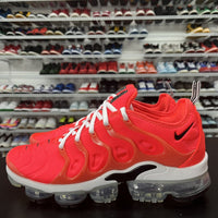 Nike Air Vapormax Plus Shoes Bright Crimson 924453-602 Men's Size 10 With Box - Hype Stew Sneakers Detroit