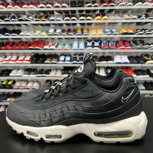 Nike Air Max 95 Pull Tab Black White AQ4129-002 Men's Size 11.5 Missing Insole