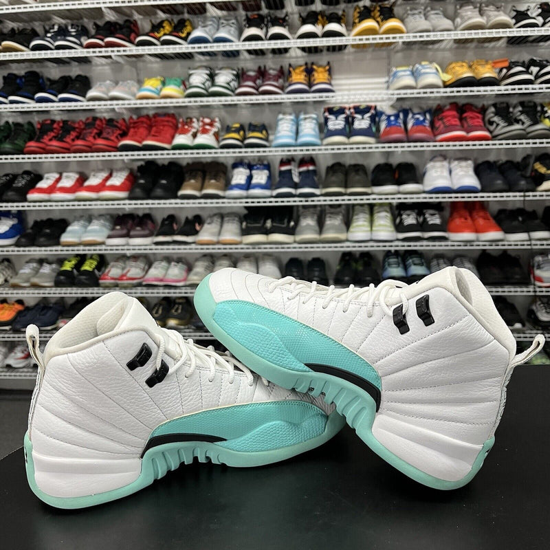 Nike Air Jordan 12 Retro GS' Light Aqua� GS 510815-100 Youth Size 8Y