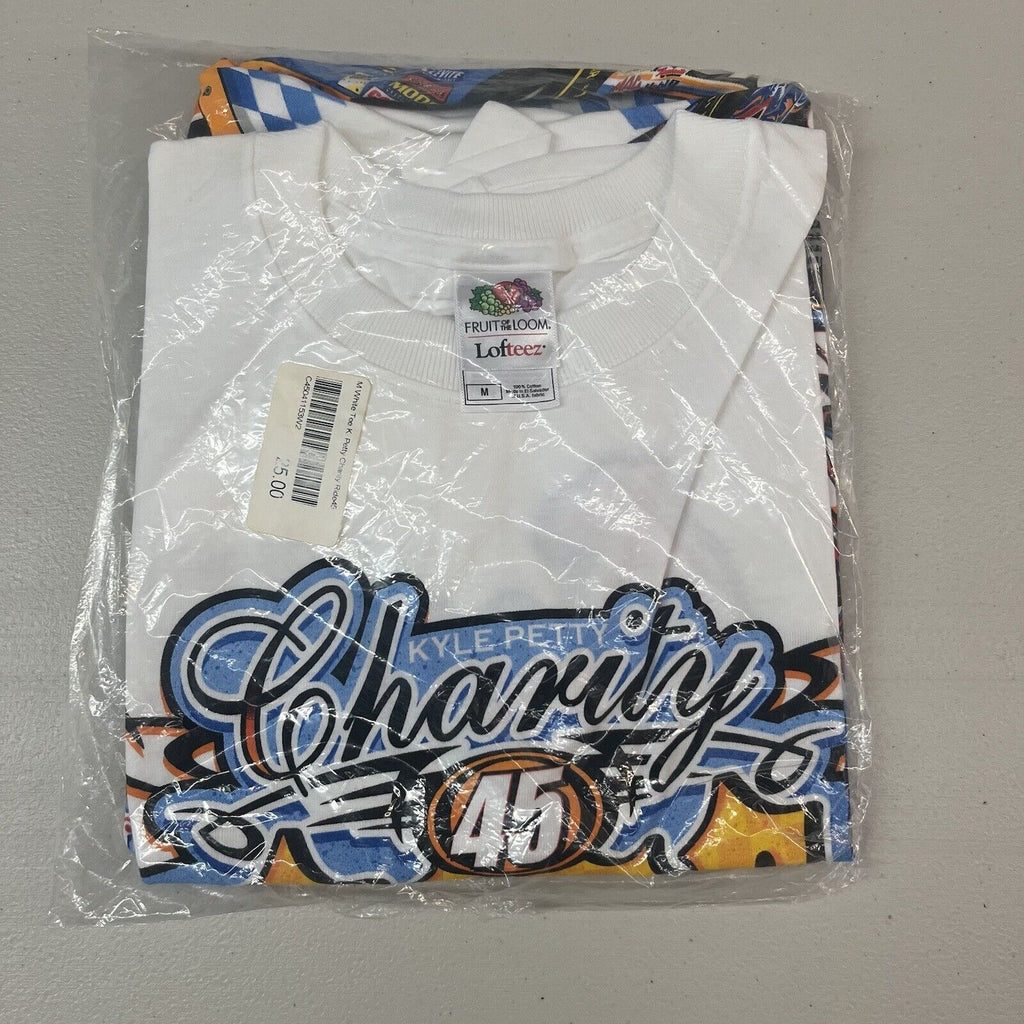 Kyle Petty 10th Anniversary Charity Ride Men's T-Shirt Size M 04 New In Package - Hype Stew Sneakers Detroit