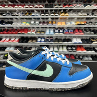 Nike Dunk Low Crater Blue Black GS DR0165-001 Youth Size 7Y No Insoles