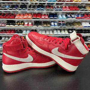 Nike Air Force 1 High QS NAI-KE China Red Summit White 743546-600 Men's Size 8.5 - Hype Stew Sneakers Detroit