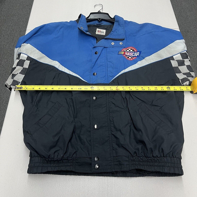 Vtg 90s NASCAR Pure American Power Racing  Chase Authentics Jacket Size XL - Hype Stew Sneakers Detroit