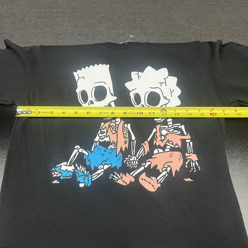 Bart & Lisa Simpsons Skeleton T Shirt Men's Small Black Treehouse of  Horror - Hype Stew Sneakers Detroit
