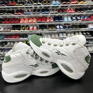 Reebok Question Mid Basketball Michigan State Green 023501 115 Mens Size 10.5