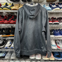 Vtg 2000s Y2K Grey Men's Reebok Workout Ready Pullover Hoodie Sz M - Hype Stew Sneakers Detroit