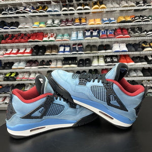 Nike Air Jordan 4 Travis Scott Cactus Jack 308497-406 Men's Size 9.5