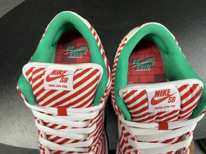 Nike SB Dunk Low Candy Cane Christmas Men's Size 10.5 - Hype Stew Sneakers Detroit