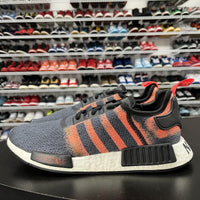 Adidas NMD R1 Stencil Pack G27917 Black Solar Red Sneakers Men's Size 10.5 - Hype Stew Sneakers Detroit