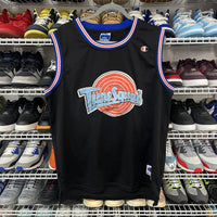 VTG 90s Champion Space Jam TuneSquad Michael Jordan Basketball Jersey Men's L - Hype Stew Sneakers Detroit