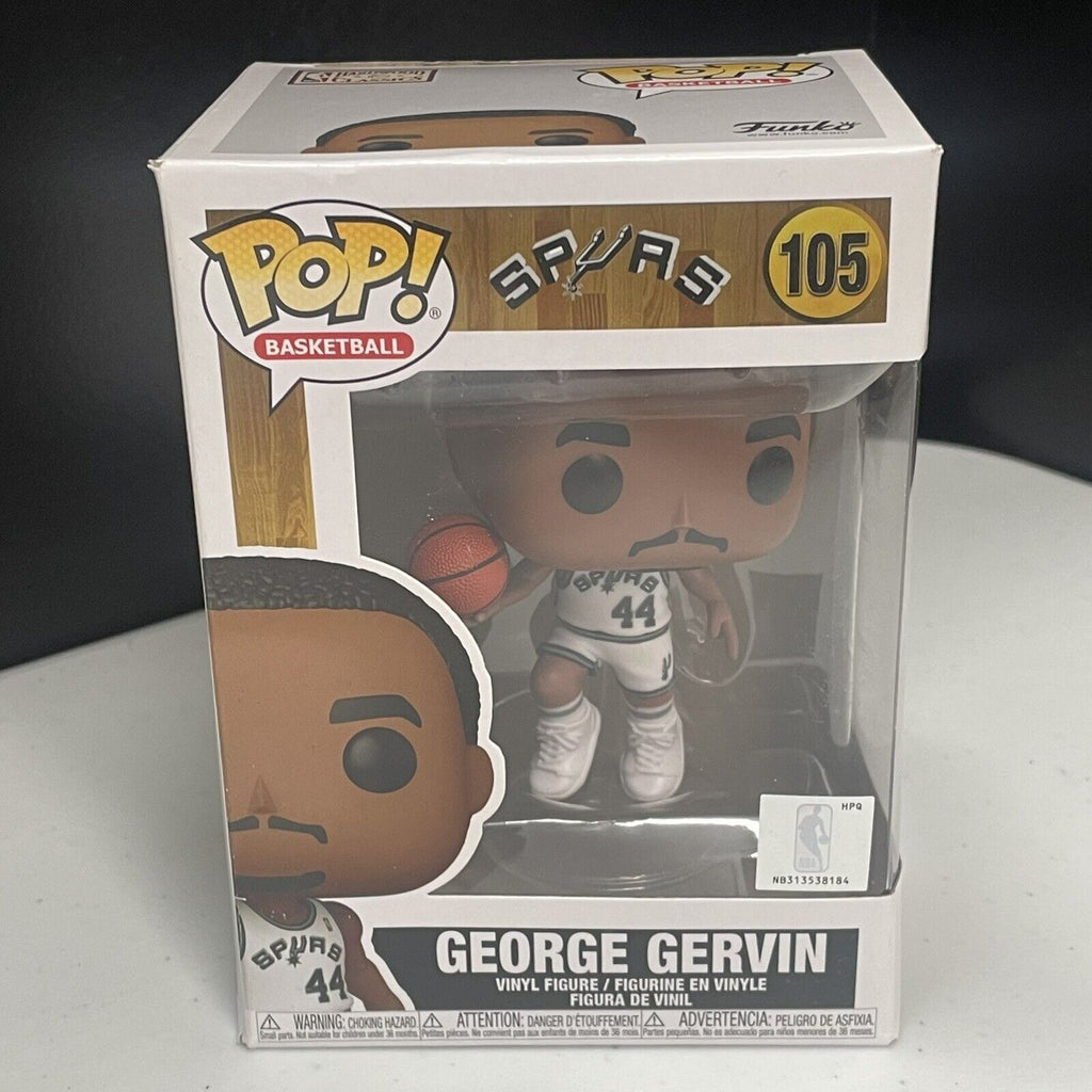 Funko Pop! NBA: Legends - George Gervin (Spurs Home) #105 - Hype Stew Sneakers Detroit