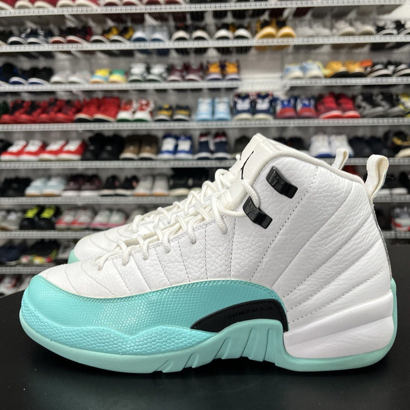 Nike Air Jordan 12 Retro GS' Light Aqua� GS 510815-100 Youth Size 8Y