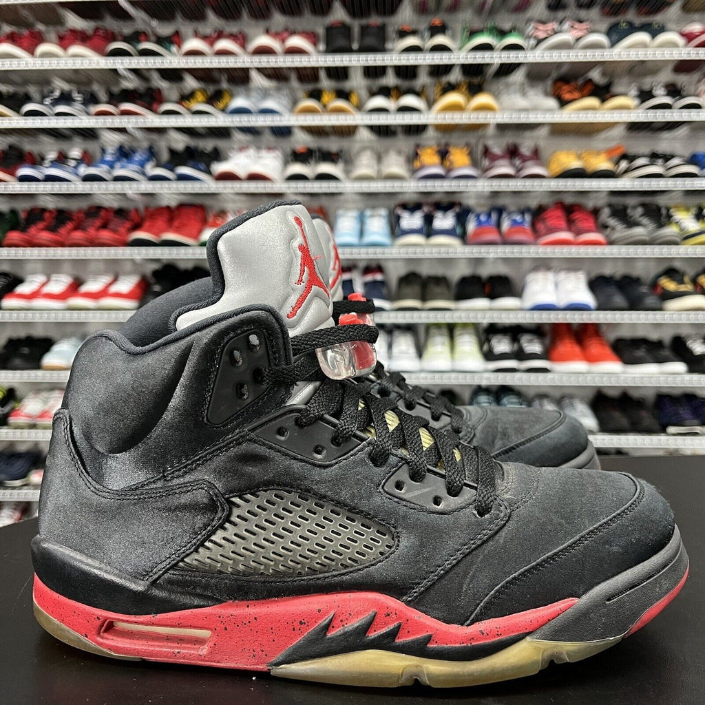 Nike Jordan 5 Retro Satin Bred 2018 136027-006 Men's Size 10.5 - Hype Stew Sneakers Detroit