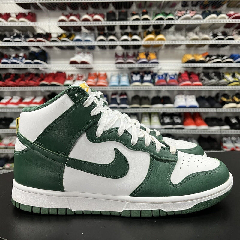 Nike Dunk High Noble Green White "Australia"  DD1399-300 Mens Size 9.5