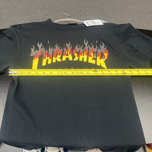 THRASHER Magazine Fire T shirt SMALL NEW NWT - Hype Stew Sneakers Detroit