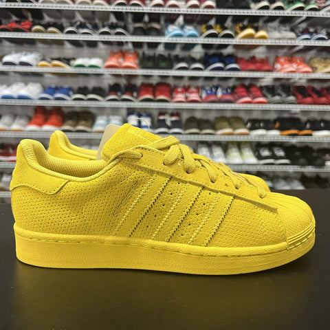 Adidas X Pharrell Superstar Supercolor Pack Yellow Men's Size 5.5