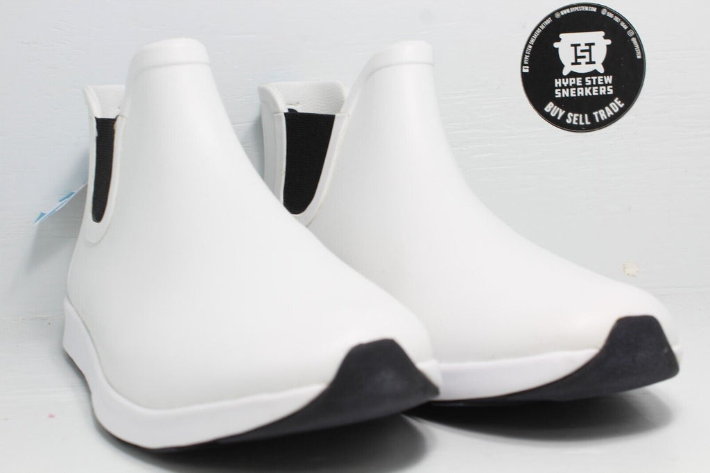 Native Apollo Men Rain Boot Shell White Jiffy Rubber Size 10 - Hype Stew Sneakers Detroit