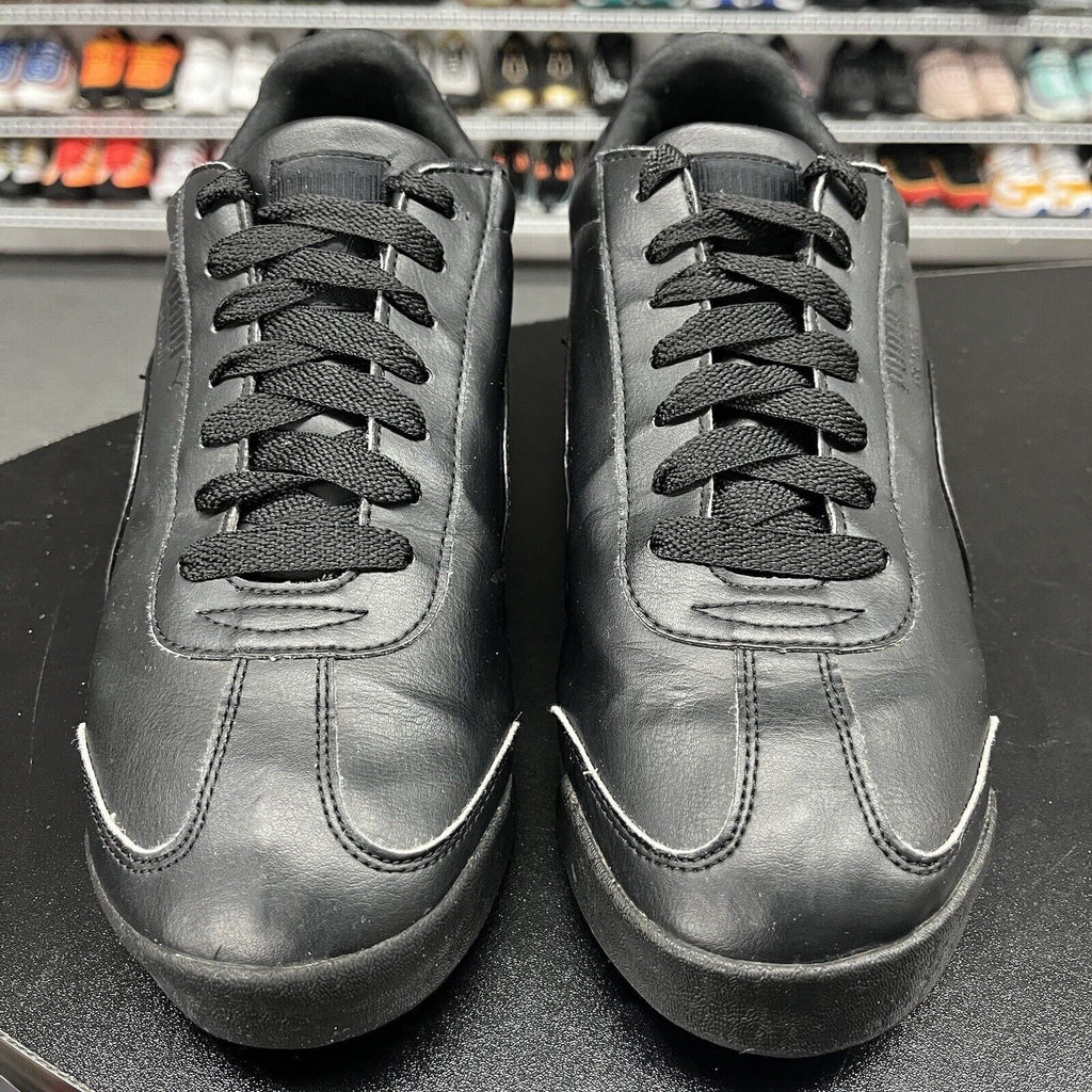 Men's Puma Roma Basic Black-Black 353572 17 Men's Size 11 - Hype Stew Sneakers Detroit